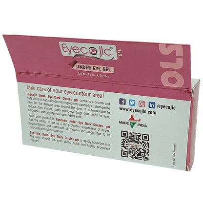 Eyecojic Dark Circles Remover Gel Cream | Under Eye Gel Cream for Dark Circles Vitamin E