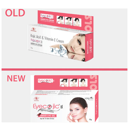 Eyecojic Dark Circles Remover Gel Cream | Under Eye Gel Cream for Dark Circles Vitamin E