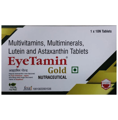 Eyetamin Gold Tablet - Classic Derma