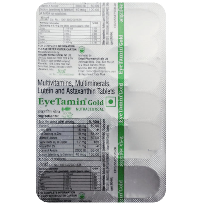 Eyetamin Gold Tablet