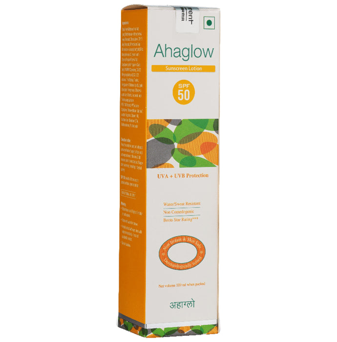 Ahaglow Sunscreen Lotion SPF 50