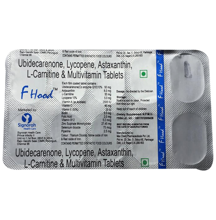 F Hood Tablet - Classic Derma