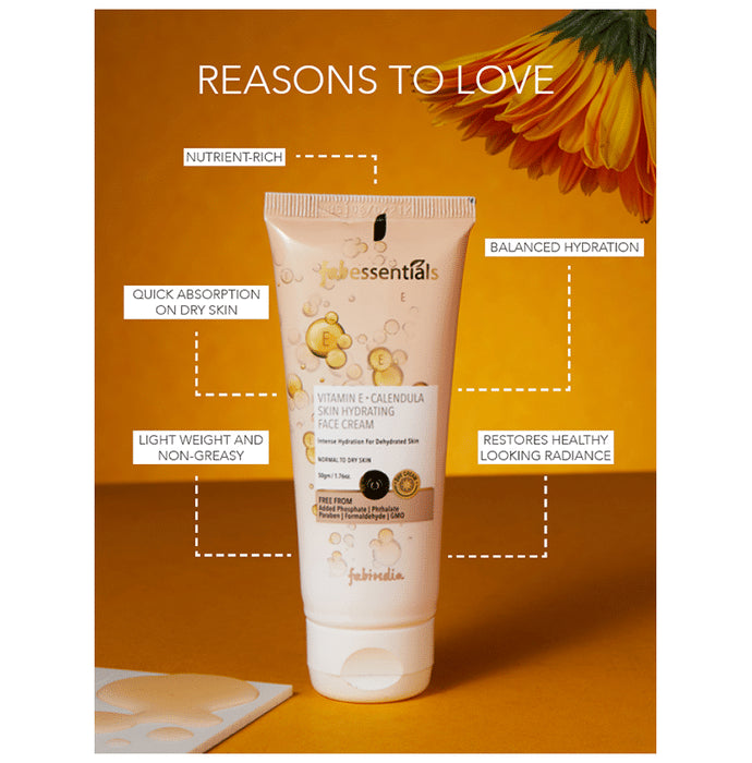 Fabessentials Vitamin E & Calendula Skin Hydrating Face Cream