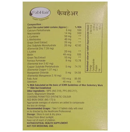 FabHair Tablet