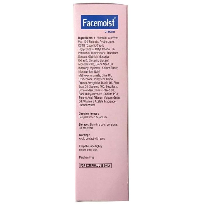 Facemoist Cream SPF 15 | Facial Rejuvenator & Daily Moisturiser | Non Comedogenic