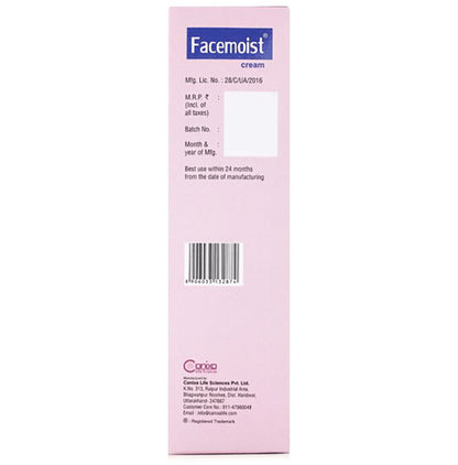 Facemoist Cream SPF 15 | Facial Rejuvenator & Daily Moisturiser | Non Comedogenic