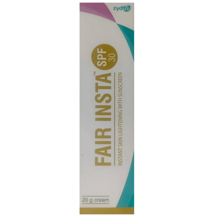 Fair Insta Instant Skin Lightening With Sunscreen | SPF 30 - Classic Derma