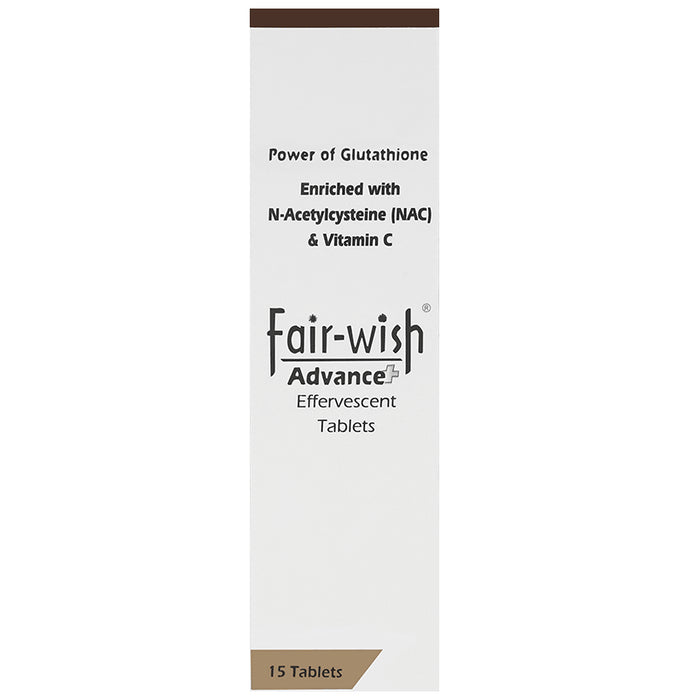 Fair Wish Advance + Power of Glutathione Effervescent Tablet - Classic Derma