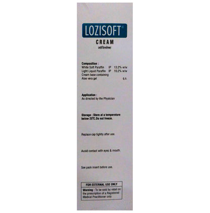 Lozisoft Cream with Soft Paraffin & Light Liquid Paraffin