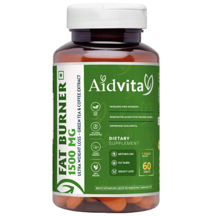 Aidvita Fat Burner 1500 MG Tablet - Classic Derma
