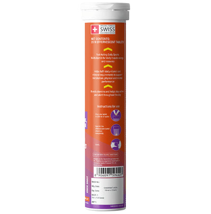 Fast&Up Multivitamin Sports Effervescent Tablet Citrus