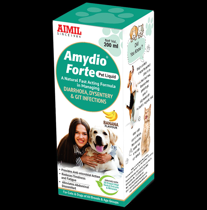 Aimil Pharmaceuticals Amydio Forte Pet Banana - Classic Derma