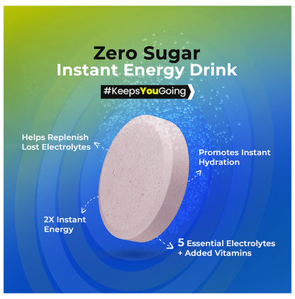 Fast&Up Reload Instant Electrolytes Hydration & Energy Effervescent Tablet Ice Cream