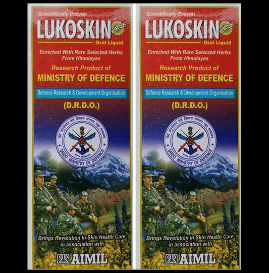Aimil Pharmaceuticals Lukoskin Oral Liquid (100 ml Each) - Classic Derma