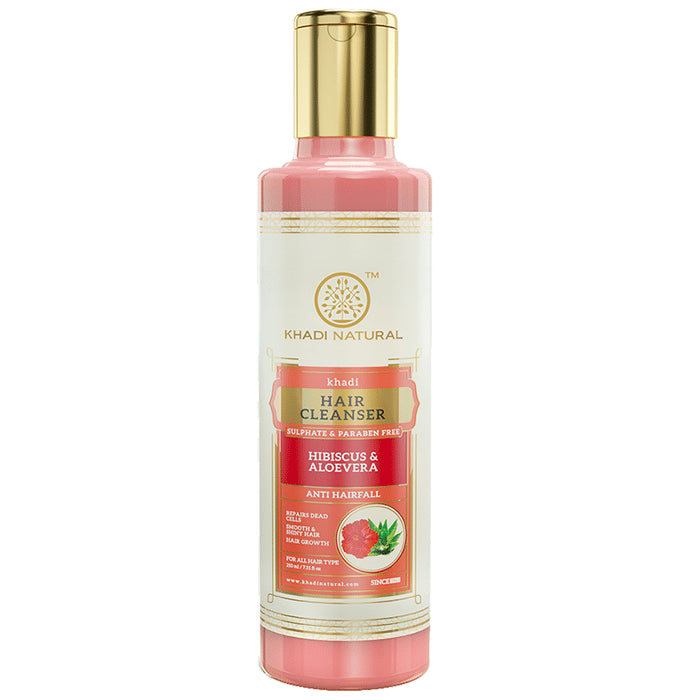 Khadi Naturals Hair Cleanser Hibiscus - Classic Derma