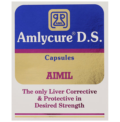 Aimil Pharmaceuticals Amlycure D.S. Capsule for Liver Health - Classic Derma