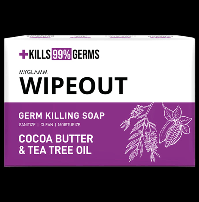 Myglamm Combo Pack of Wipeout Germ Killing Soap (75gm Each) - Classic Derma