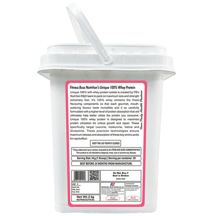 FB Nutrition Unique 100% Whey Protein Isolate Mango Kulfi