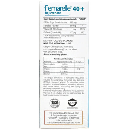 Femarelle 40+ Rejuvenate Capsule (60 Each)