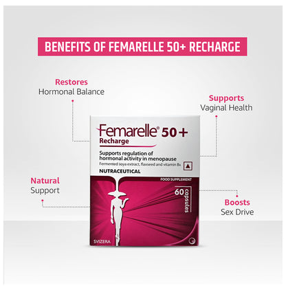 Femarelle 50+ Recharge Capsule (60 Each)