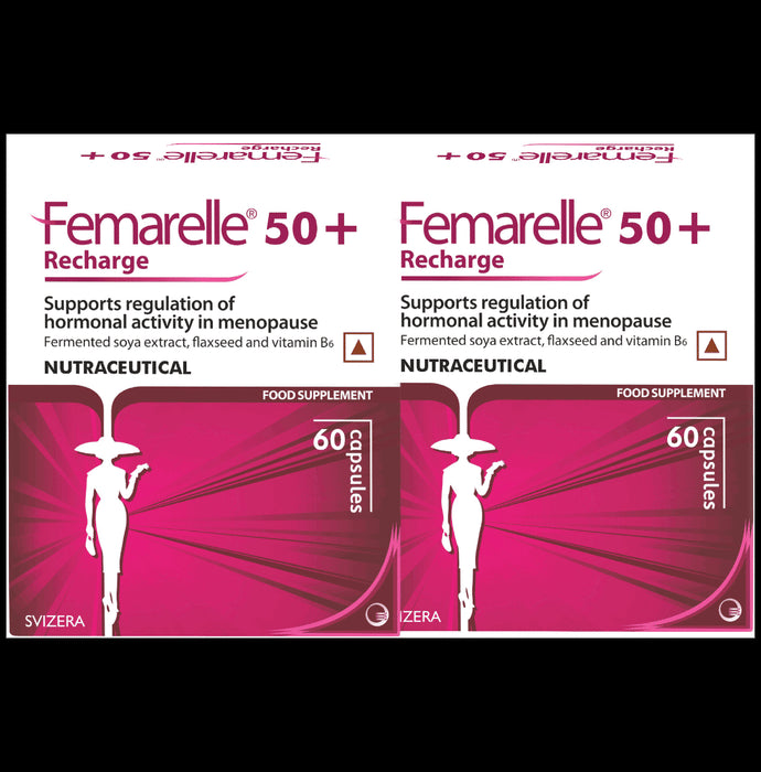 Femarelle 50+ Recharge Capsule (60 Each) - Classic Derma