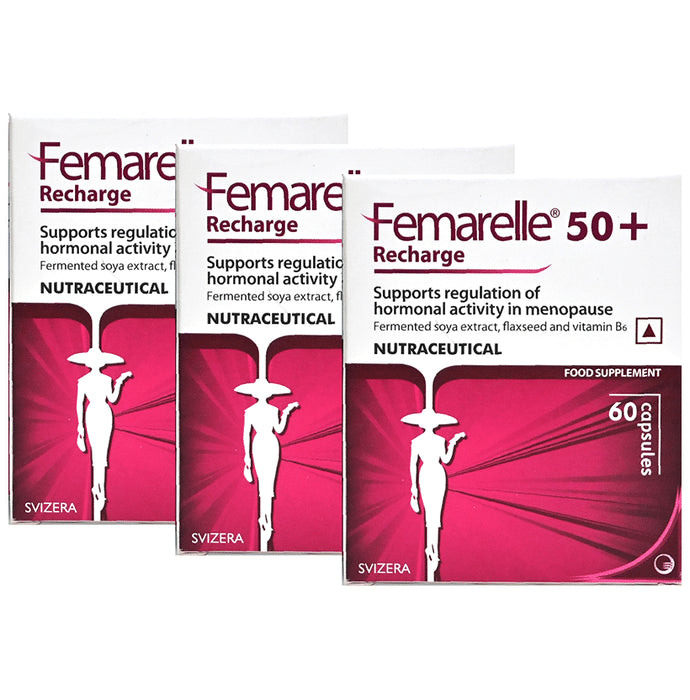 Femarelle 50+ Recharge Capsule (60 Each) - Classic Derma