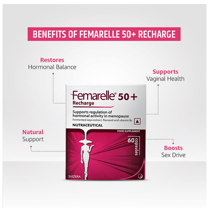 Femarelle 50+ Recharge Capsule (60 Each)