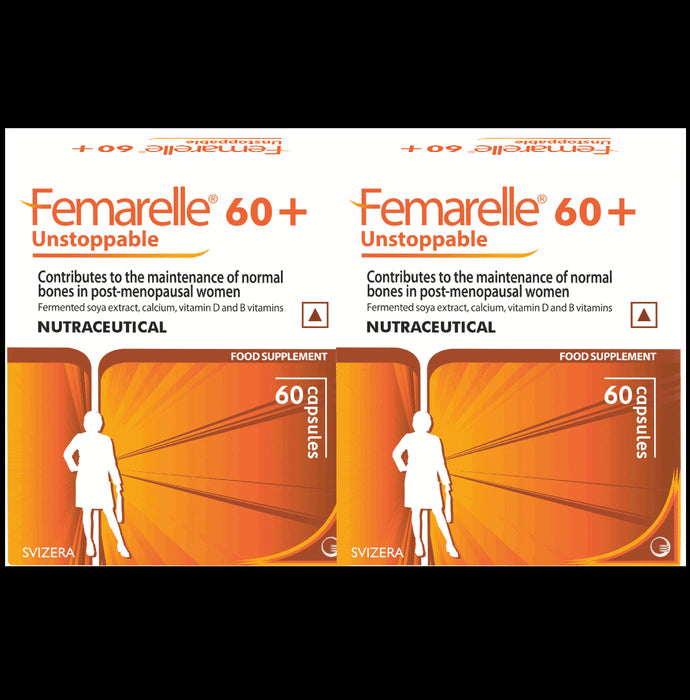 Femarelle 60+ Unstoppable Capsule (60 Each) - Classic Derma