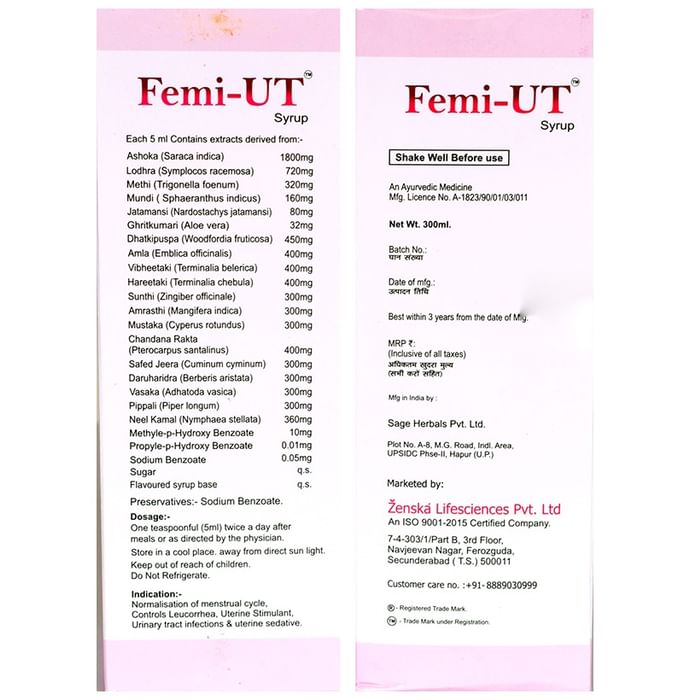 Femi-UT Syrup