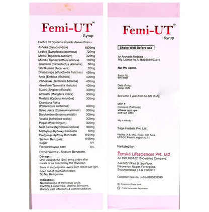 Femi-UT Syrup