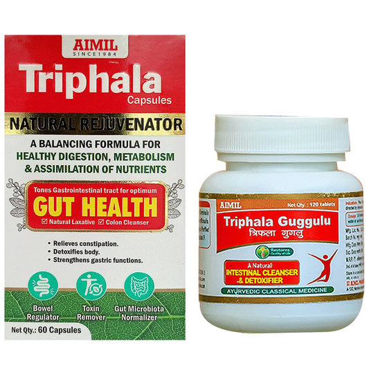 Aimil Pharmaceuticals Triphala Capsule - Classic Derma