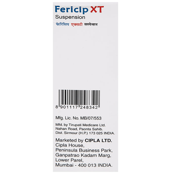 Fericip XT Syrup