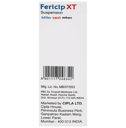Fericip XT Syrup