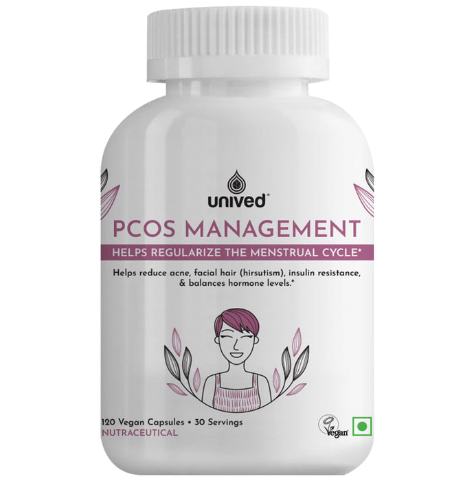 Unived PCOS Management Vegan Capsule - Classic Derma