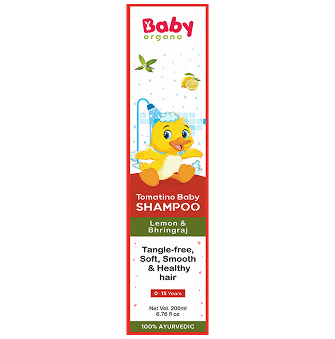 Baby Organo Tomatino Baby Shampoo Lemon & Bhringraj - Classic Derma