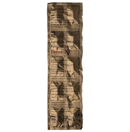 Ferox -XT Tablet with Ferrous Ascorbate & Folic Acid