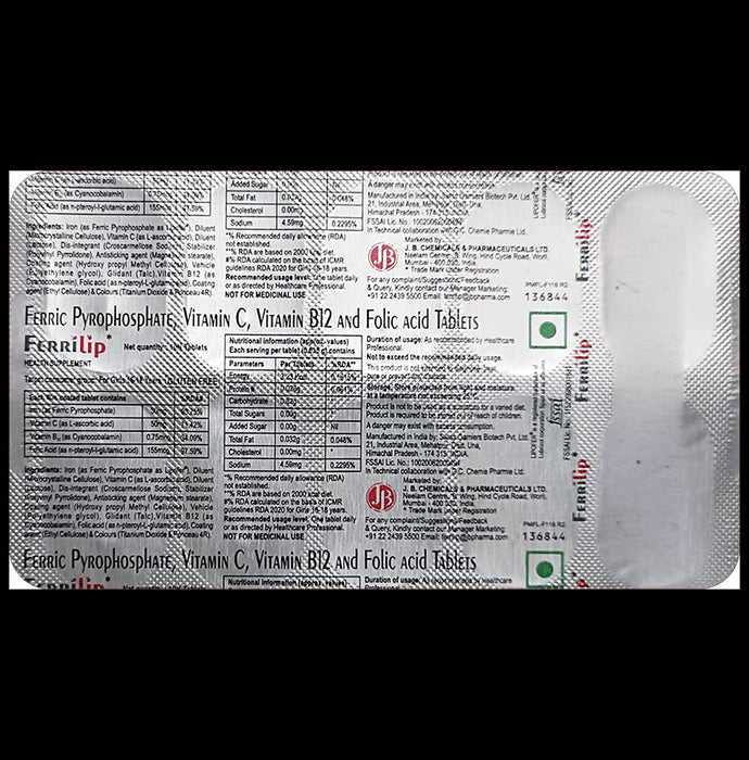Ferrilip Tablet