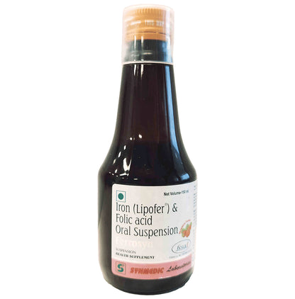 Ferrosyn Oral Suspension Strawberry