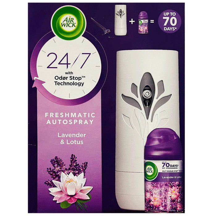 Air Wick Freshmatic Autospray Lavender and Lotus - Classic Derma