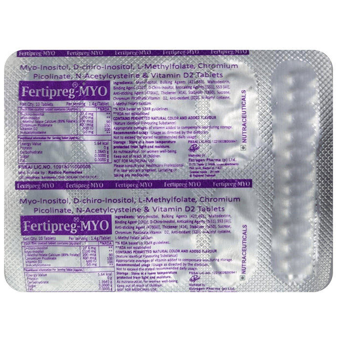 Fertipreg-MYO Tablet - Classic Derma