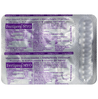 Fertipreg-MYO Tablet - Classic Derma
