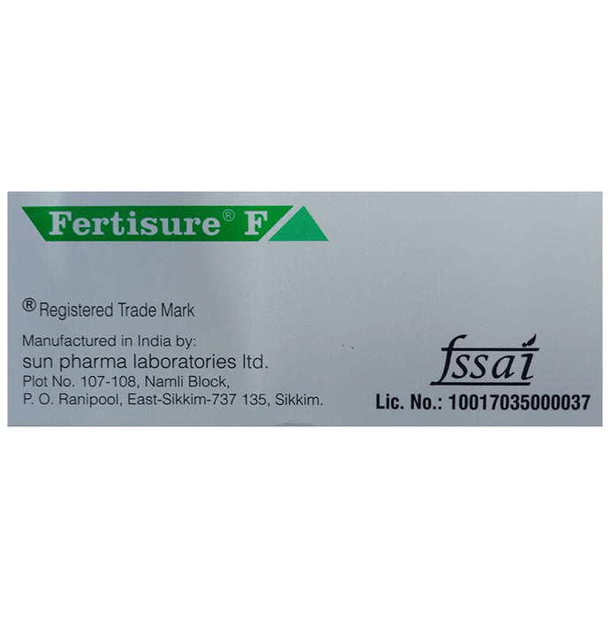 Fertisure F Nutraceutical Tablet with Amino Acids, Vitamins, Minerals & Antioxidants