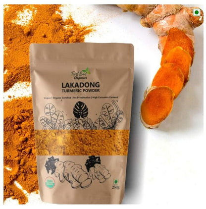 First Bud Organics Lakadong Turmeric Powder