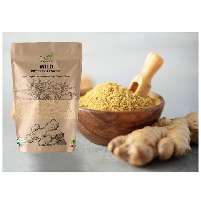 First Bud Organics Wild Dry Ginger Powder