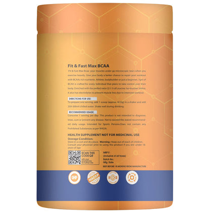 Fit & Fast Max BCAA Powder