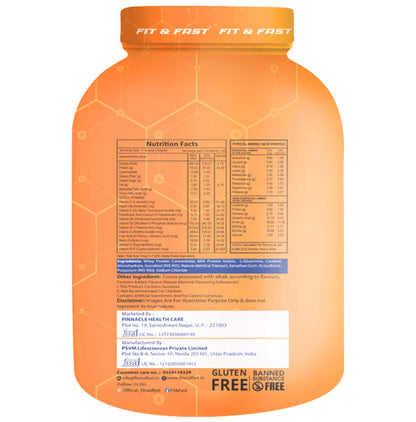 Fit & Fast Prime Whey Protien Powder