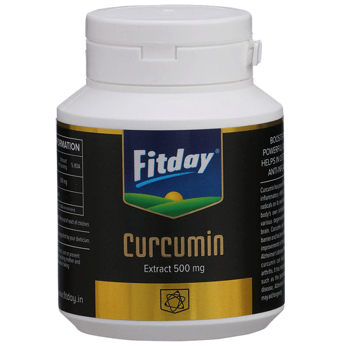 Fitday Curcumin Extract 500mg Capsule - Classic Derma