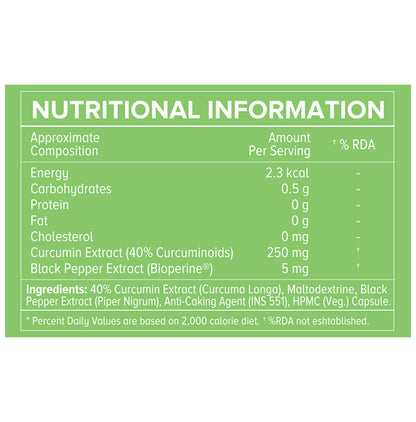 Fitday Curcumin Extract 500mg Capsule