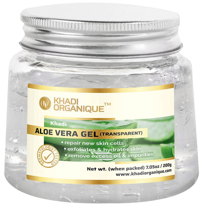Khadi Organique Khadi Aloe Vera Gel (Transparent) - Classic Derma