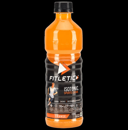 Fitletic Fuel better Isotonic Sports Drink (500ml Each) Orange - Classic Derma